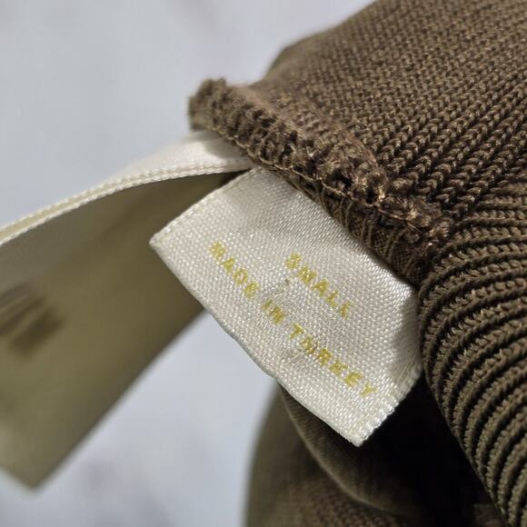 Maeve Pants Womens Small Olive Army Jogger High Rise Crop Cicerone Boho - Picture 4 of 12